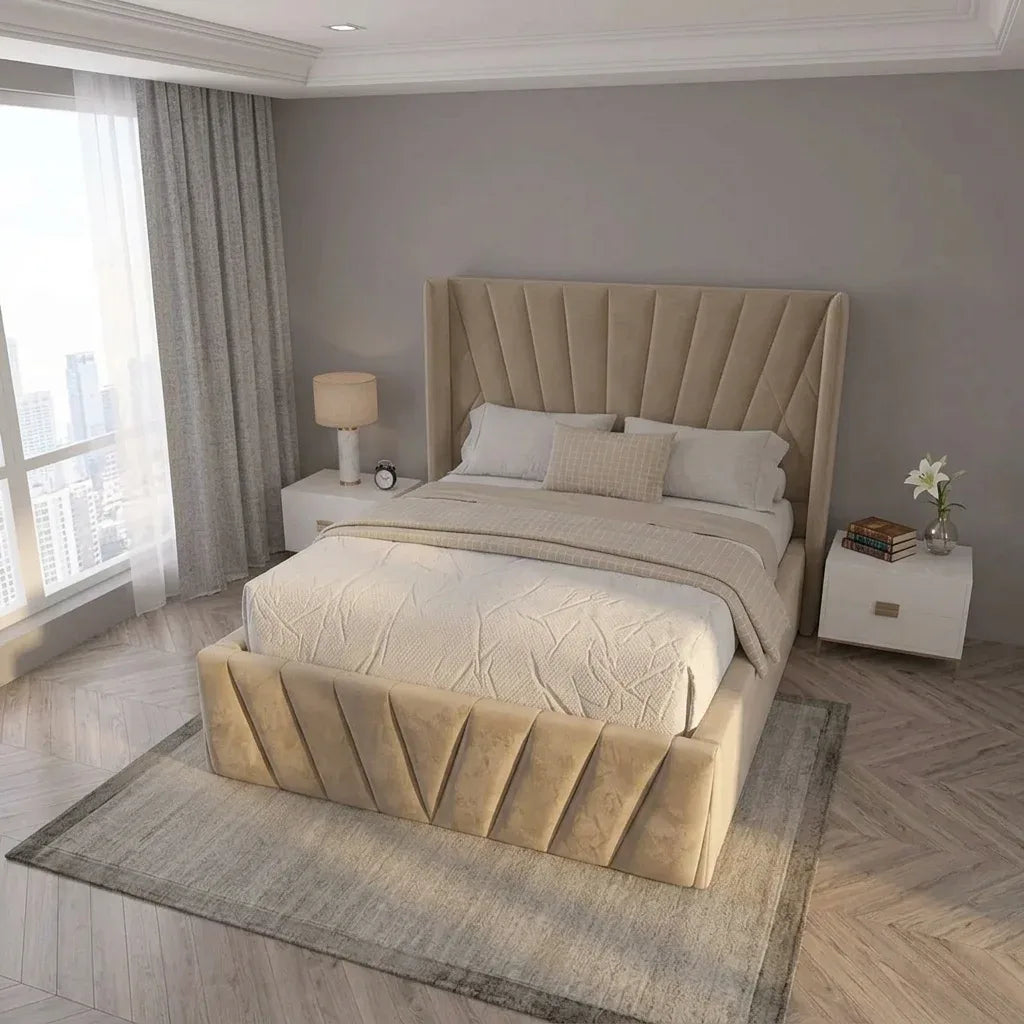 Vertical Channel Hydraulic Storage Bed