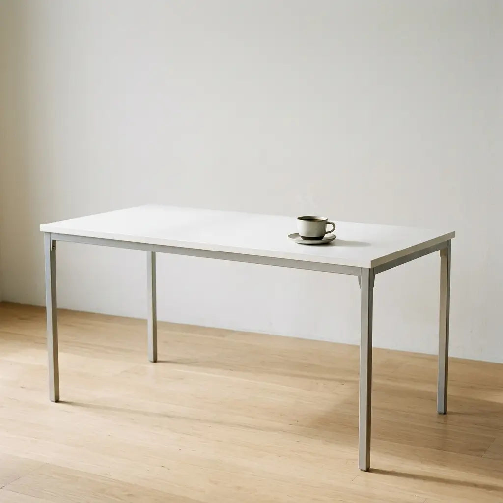Rectangular Metal Base Coffee Table