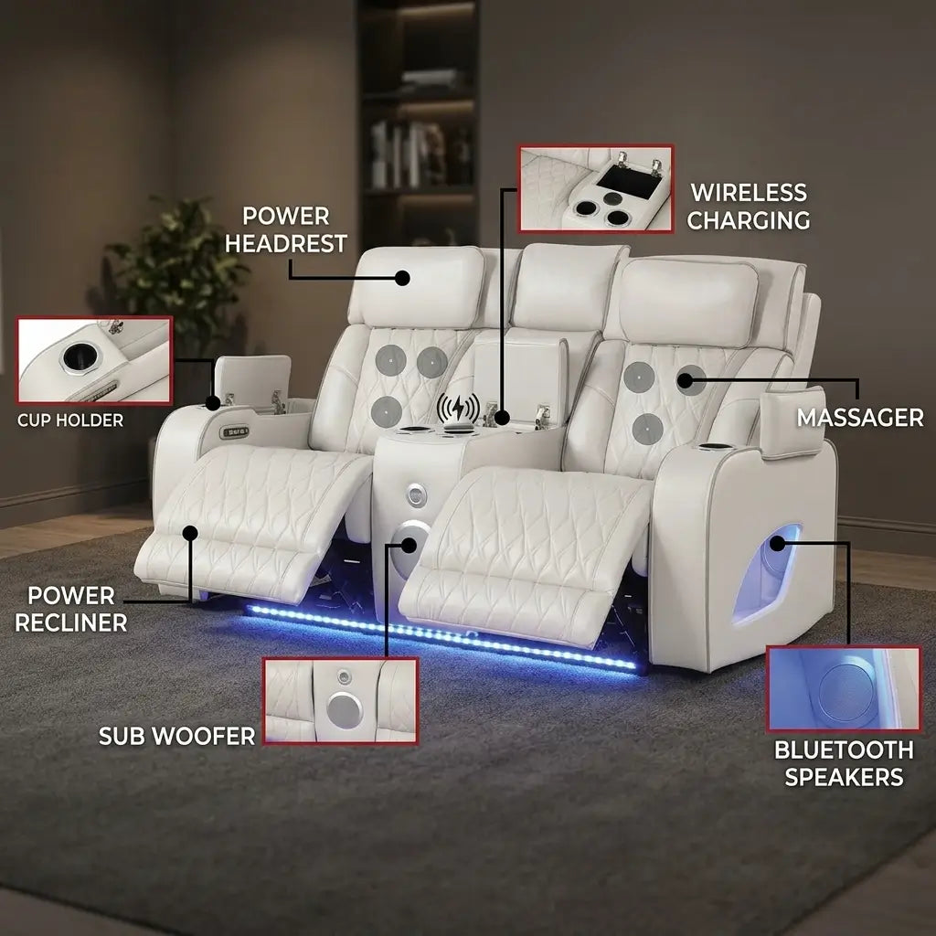 3 Piece recliner sofa set